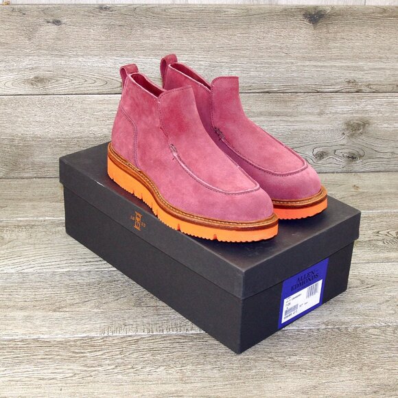 * NIB * $495 Allen Edmonds HUMBLE Boot 9.5 D Cranberry Suede *add $15 new Trees - Picture 12 of 14